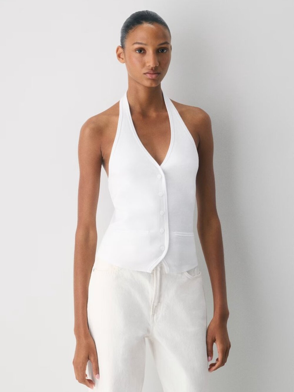 Aritzia - Teriitory Vest - Wonder Yarn - Perfect Condition - Size XS